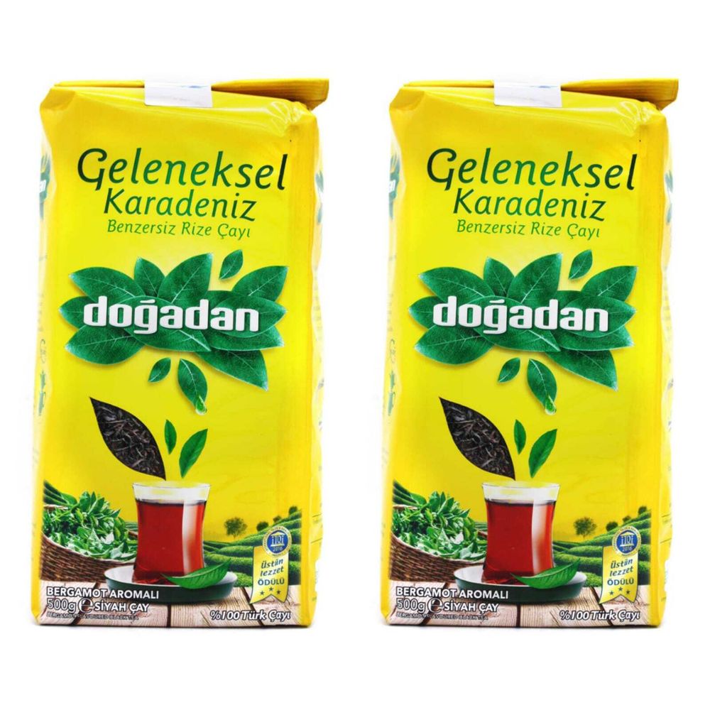 Чай черный Dogadan Karadeniz с бергамотом 500 г 2 шт