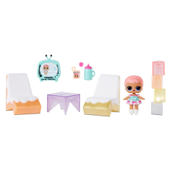 LOL SURPRISE — LOL Winter Chill Furniture Ice Zone и ледяная кукла Sk8er 576648 / артикул   118312EUC 576648  / GTIN 035051576648