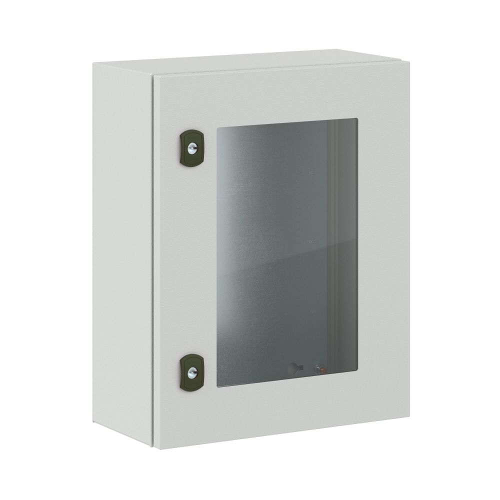 Корпус навесной уличный ST Outdoor с М/П с прозрачной дверью ВxШxГ 500x400x200 мм, IP66
