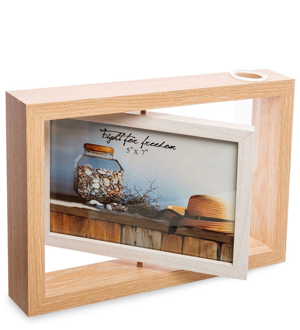 GAEM Home PH-24/ 1 Фоторамка-зеркало с вазочкой (13х18)