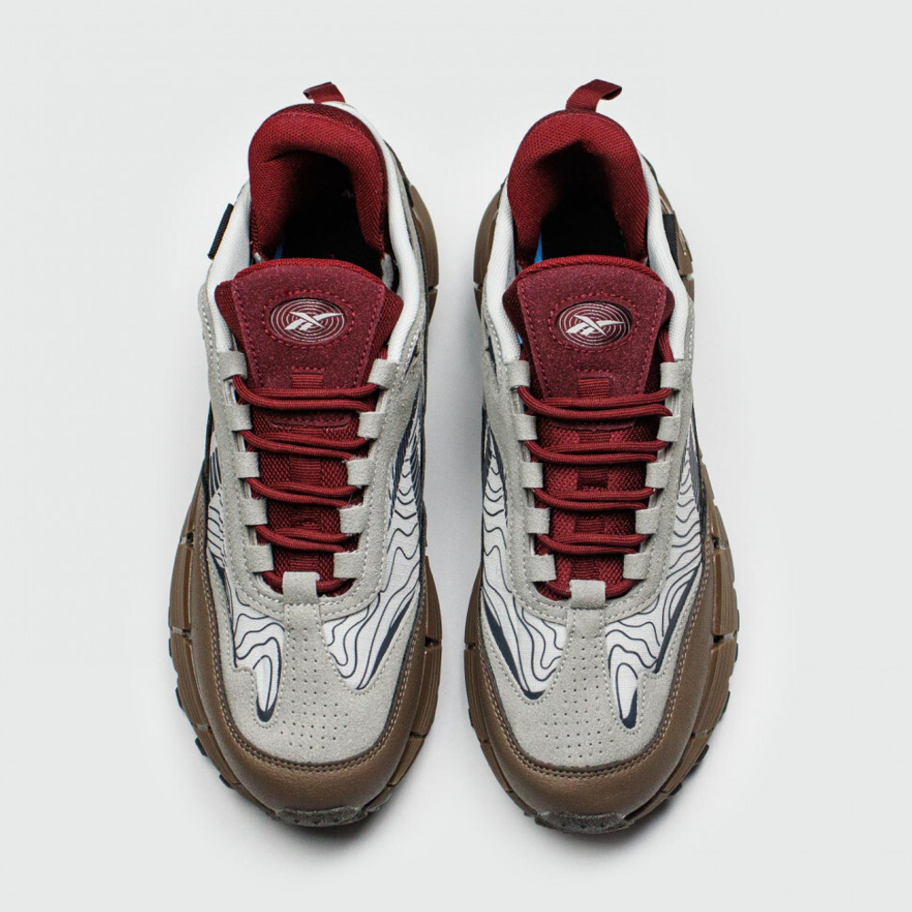кроссовки Reebok Zig Kinetica 2.5 Edge Grey Brown