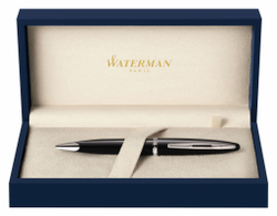 Шариковая ручка Waterman Carene, цвет: Black ST, стержень: Mblu