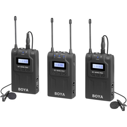 Двухканальная беспроводная микрофонная система Boya BY-WM8 PRO-K2