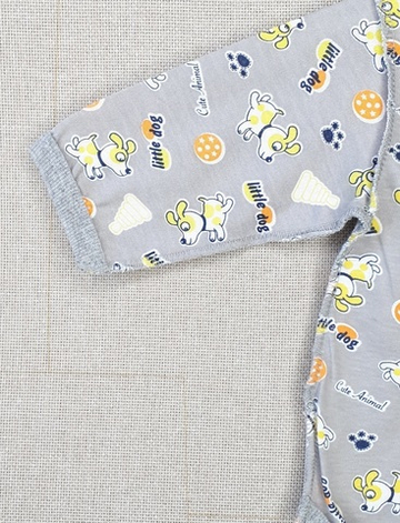 Боди Little Dog 2 (серый)