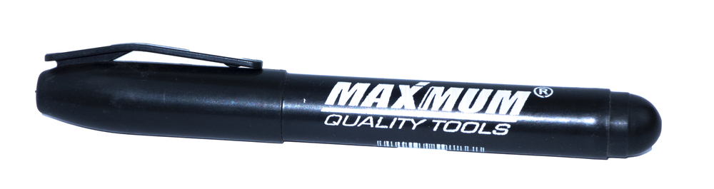 Маркер строительный Maxmum , черный, 1 шт.