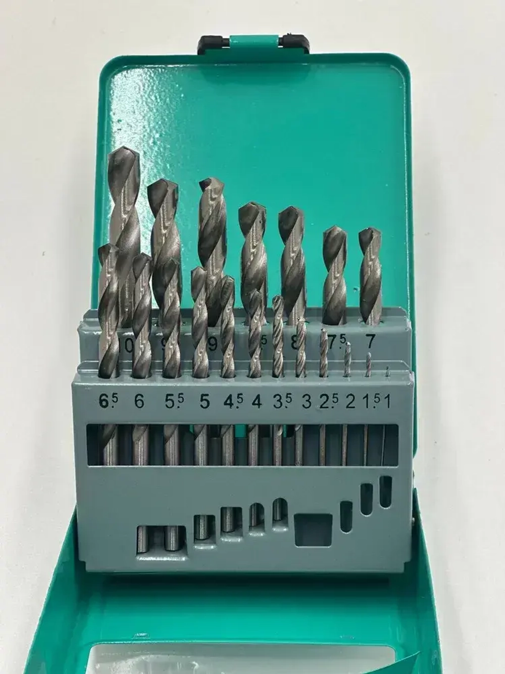 Набор сверл по металлу 19 шт.