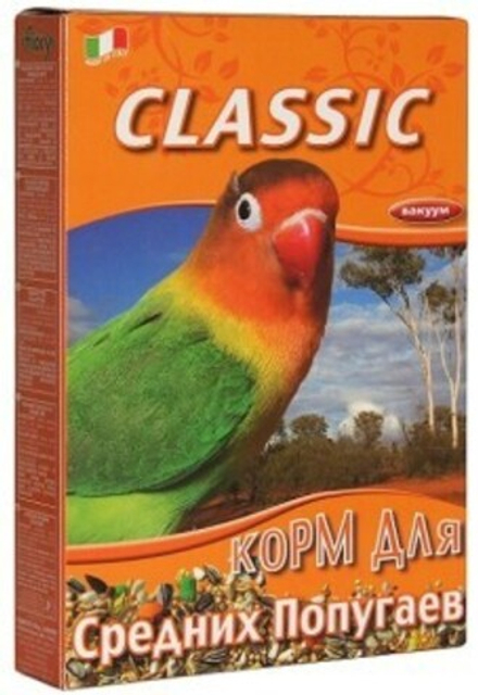 Fiory 400г Classic Корм для средних попугаев