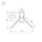 Профиль встраиваемый Arlight Decore-S6-Int-Comfort-2000 Anod внутренний 043161