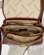 Сумка 689 12 коньячный