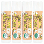 Sierra Bees, органические бальзамы для губ, грейпфрут, 4 тюбика по 4,25 г (0,15 унции)