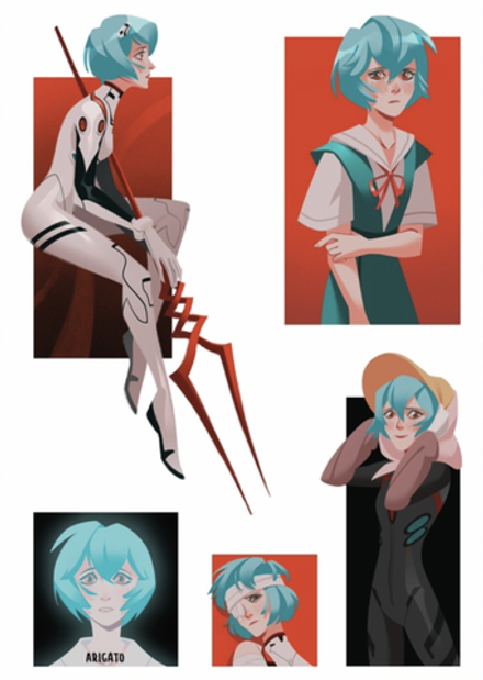 Переводные татуировки Рей