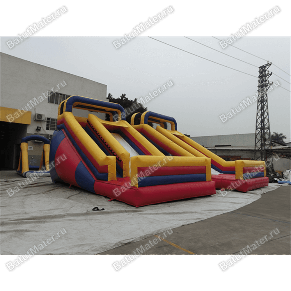 Коммерческий надувной батут "Русские салазки"