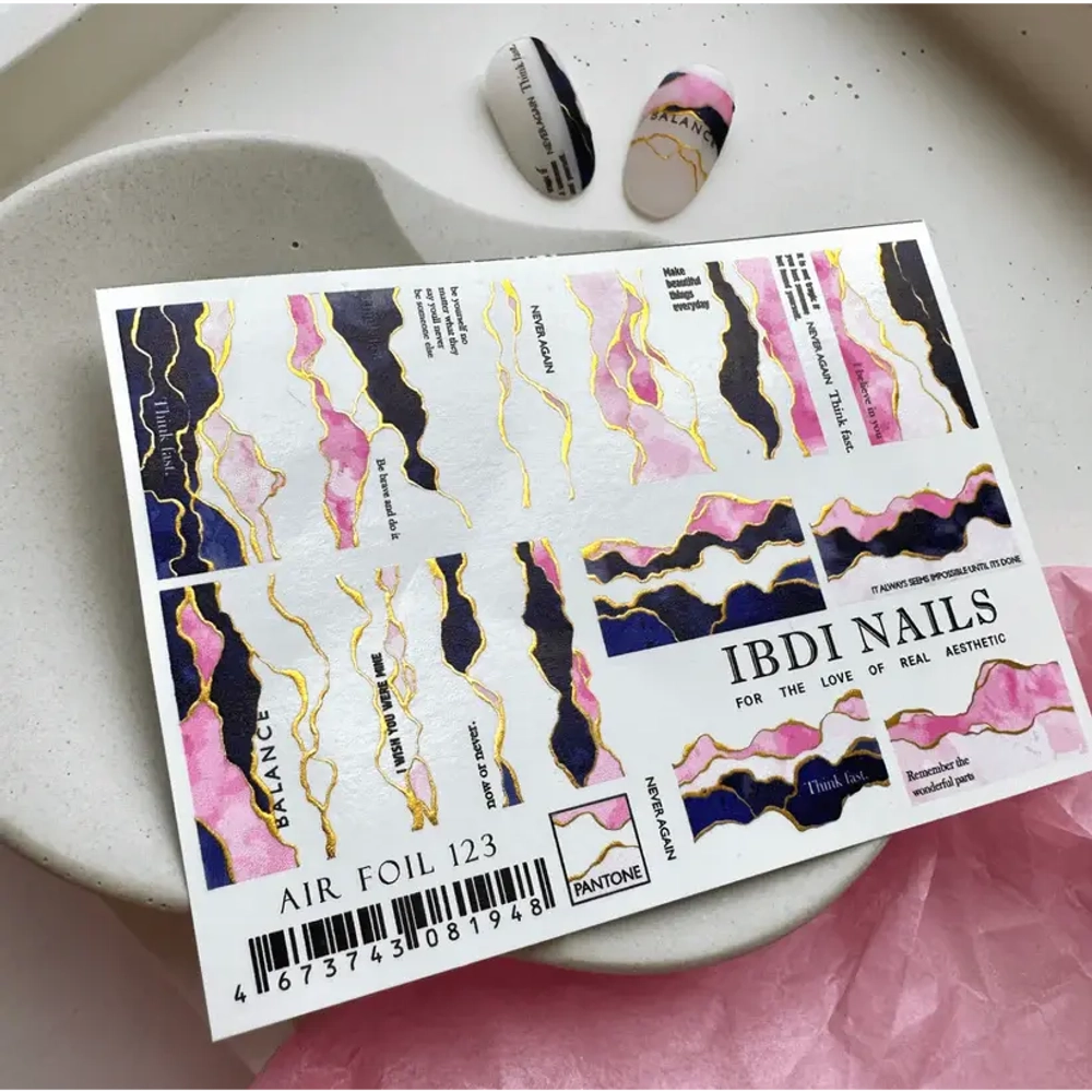 IBDI NAILS, Слайдер-дизайн № 123