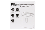 Уничтожитель бумаг  Filum FL-SH013-04S