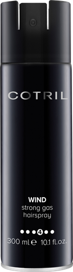 Cotril Лак сильной фиксации STYLING WIND STRONG GAS HAIRSPRAY, 300 мл