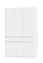 Шкаф 3-х ств. с ящиками Бостон