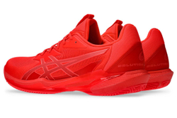 Теннисные кроссовки Asics Solution Speed FF 3 Clay - flash red/blazing coral