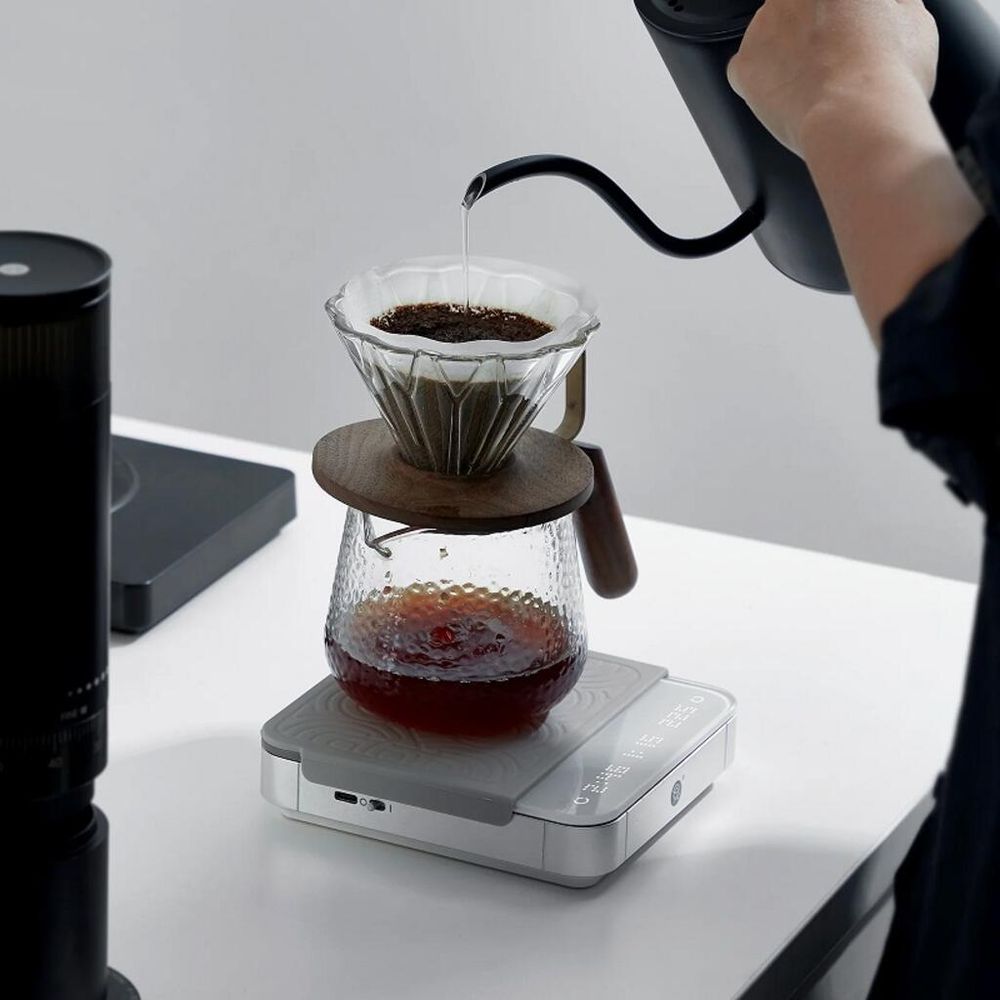 Весы кофейные портативные SMART SCALE 3.0 (POUR-OVER) черные 0,3-2000гр батарея 1800mAH ZeroHero