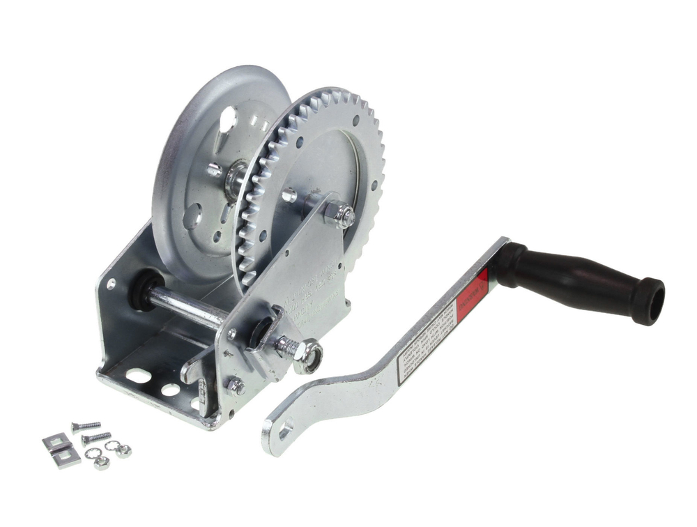 Лебедка для прицепа 1000 lbs (455 кг) с тросом