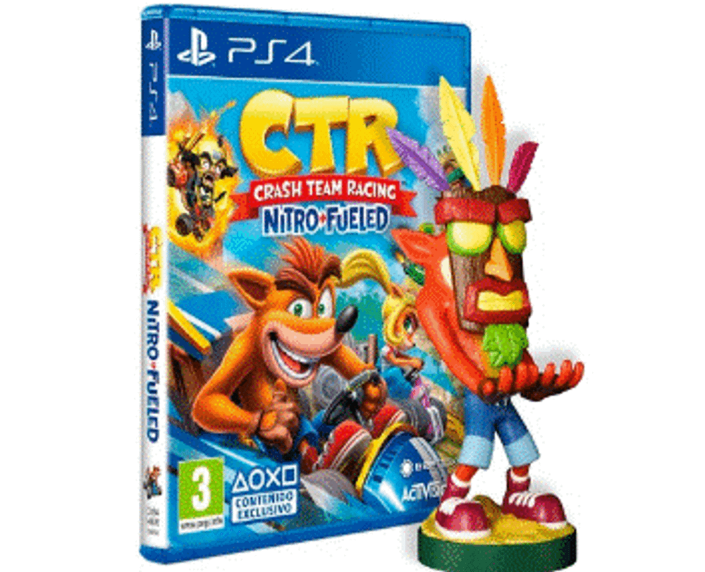 Crash Team Racing Nitro-Fueled JEU Bundle (PS4) NEW
