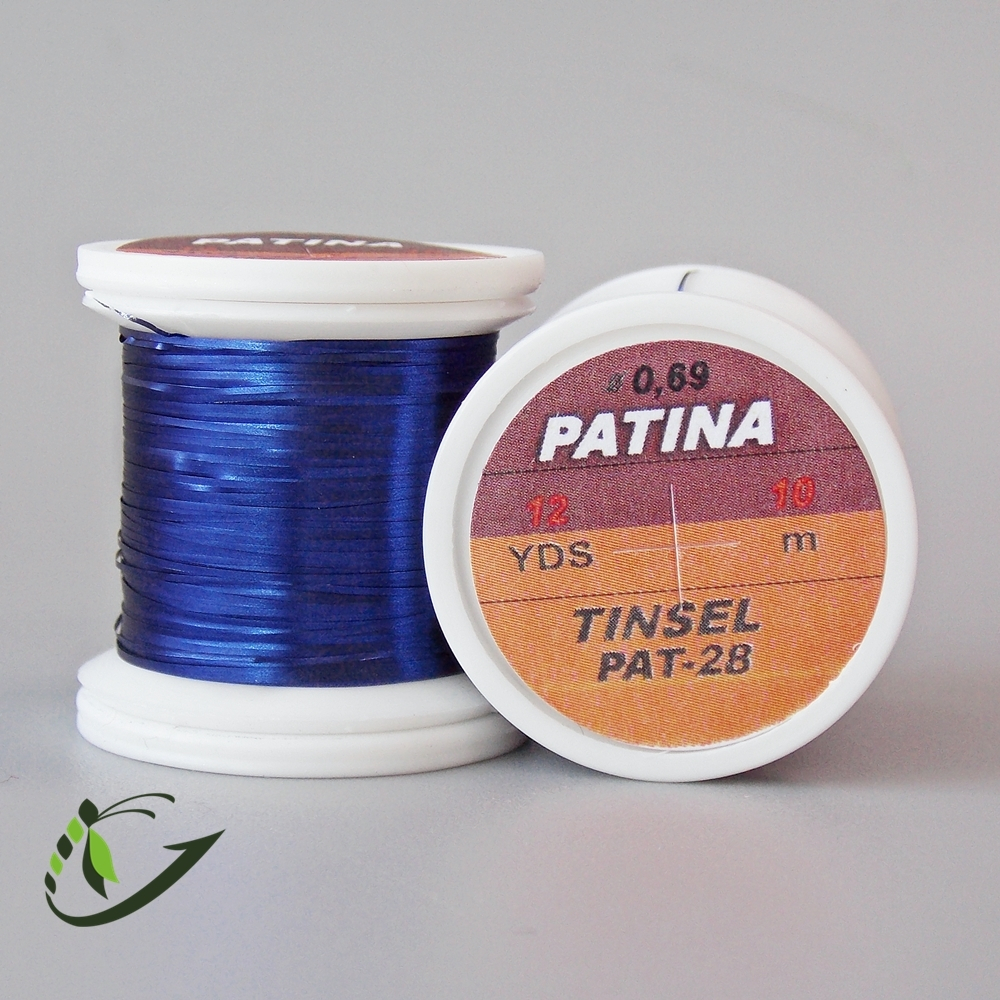 HENDS Люрекс плоский Patina Tinsel (12 yds)