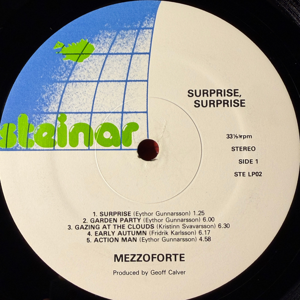 Mezzoforte ‎– Surprise Surprise (Англия 1982г.)