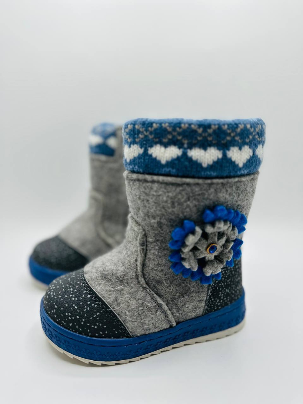 Детские валенки синие Buba Winter Star – заказать в Москве за 4 290 ...