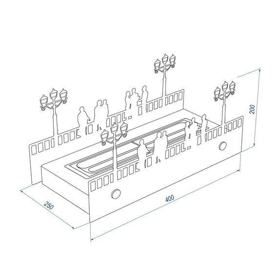 Биокамин Firelight BFP-T400MB Magic купить в Москве и Московской области по низкой цене с доставкой по России — (5) Биокамин Firelight BFP-T400MB Magic — (5)
