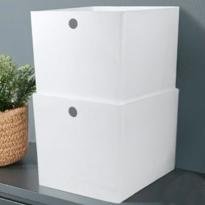 Контейнер VERSA XL, 16 л. с крышкой, цвет белый