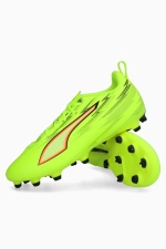 Бутсы Puma Ultra 6 Play FG/AG Junior - зеленый