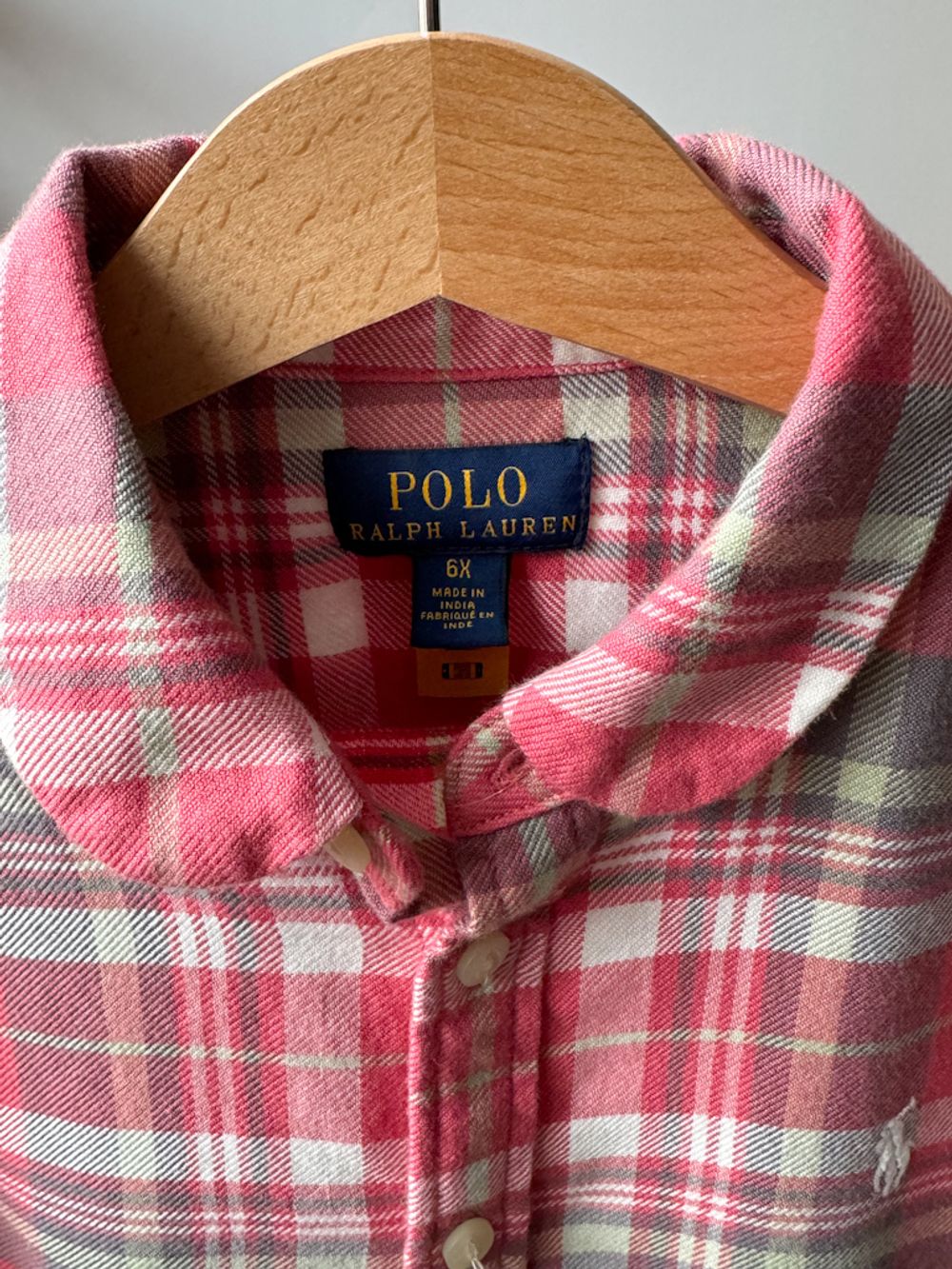 Хлопковая рубашка Polo Ralph Lauren, 116