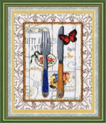 Размер: 20×16 см;¶Материал: Ткань с рисунком, искусственный шелк;¶Количество цветов бисера: 11.¶Набо