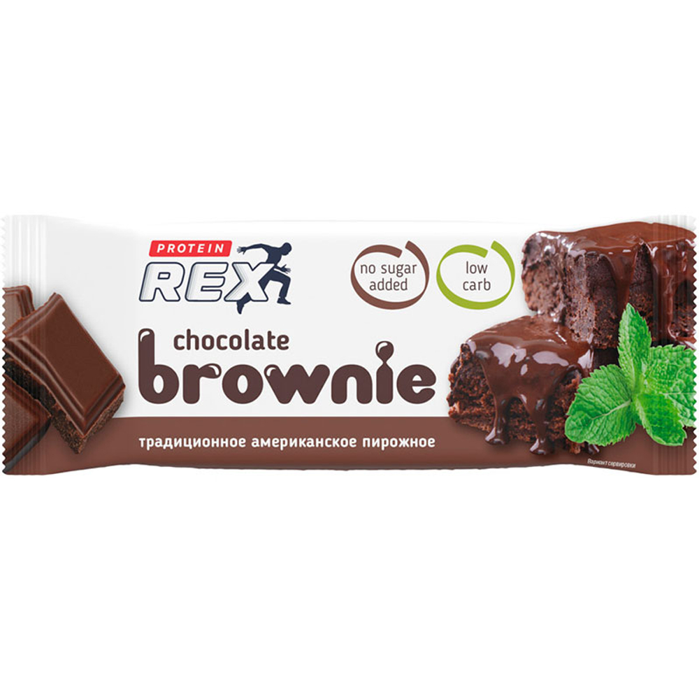 Protein Rex Пирожное протеиновое Брауни (50 гр.)