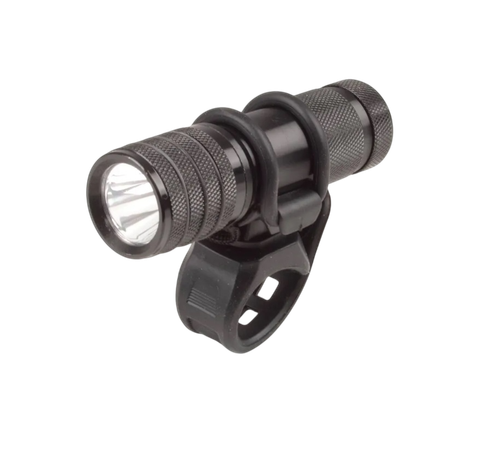 Фонарь для велосипеда, фара передняя 1 диод, JY-879 черный