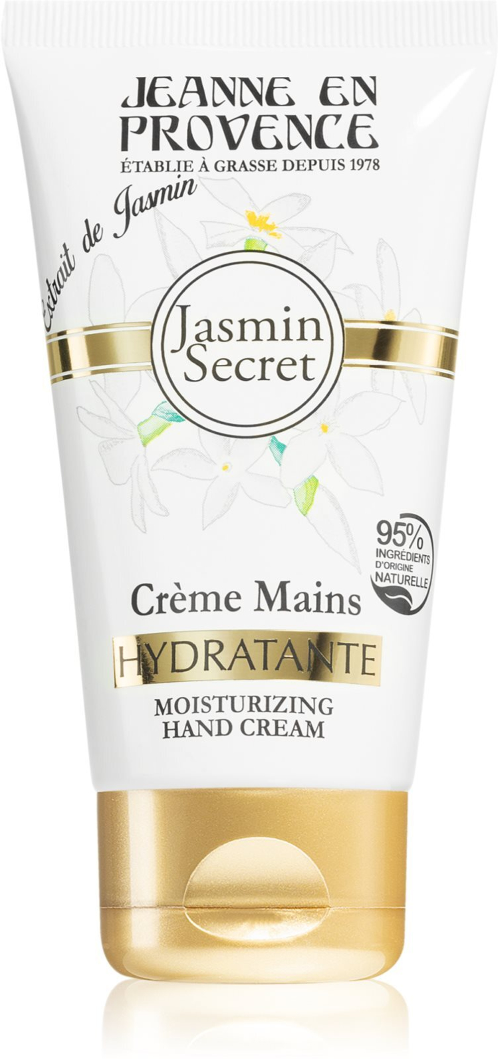 Jeanne en Provence Jasmin Secret - увлажняющий крем для рук /   75  ml  / GTIN 3430750047456