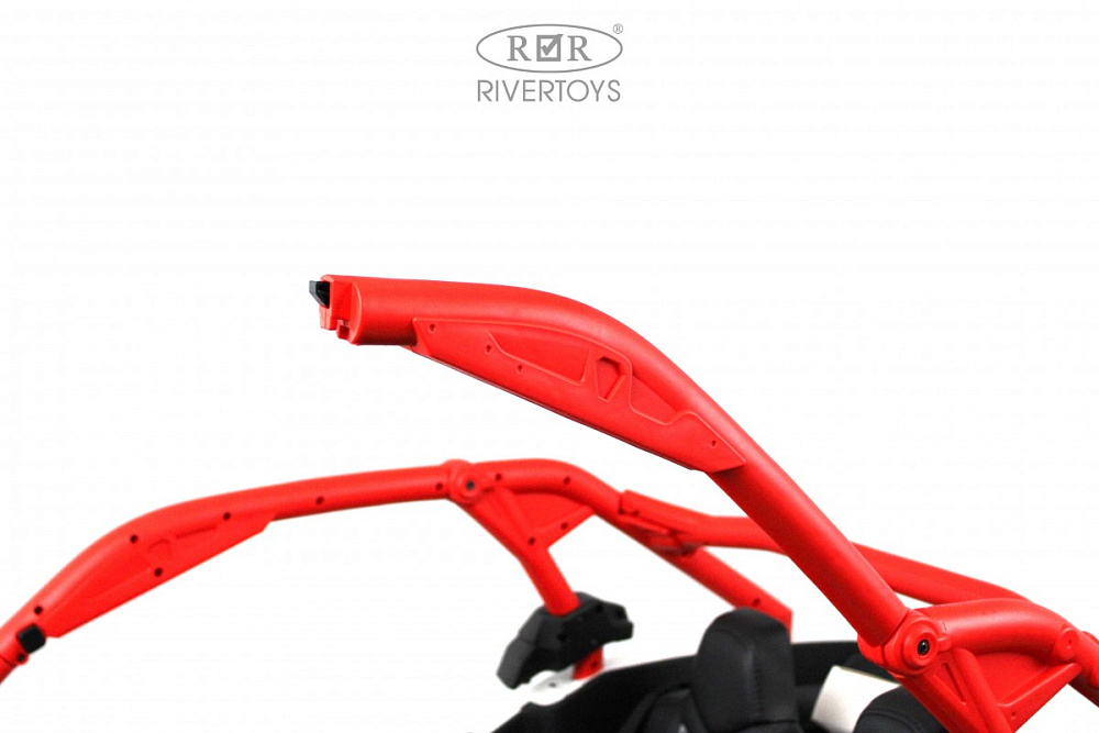 Детский электромобиль RiverToys BRP Can-Am Maverick Y111YY красный