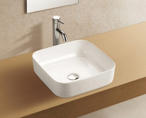 Раковина-чаша WeltWasser Elbach 2196 39 10000003840 Белый глянец