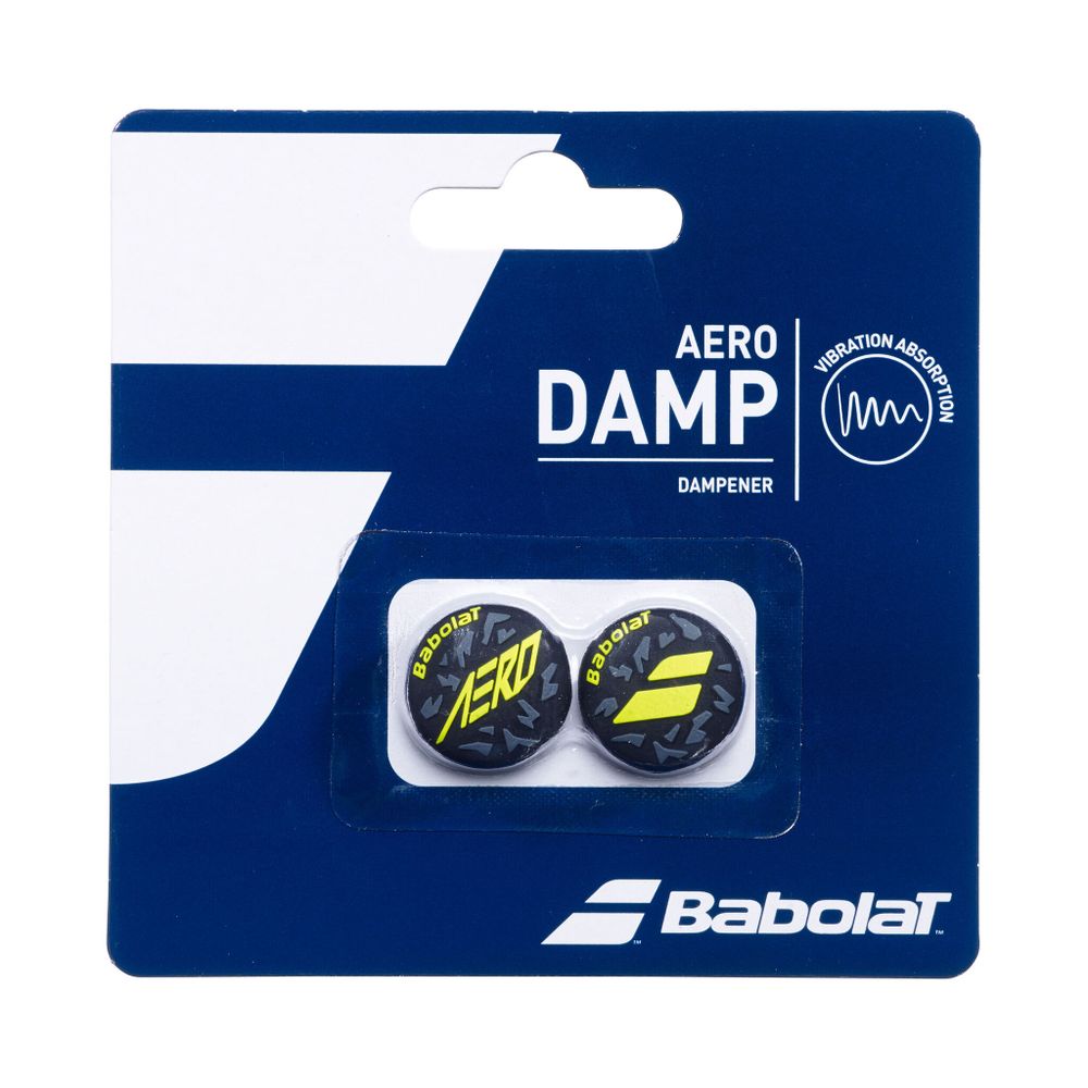 Теннисная ракетка Babolat Aero Dampener 2 Pack - Anthracite, Yellow
