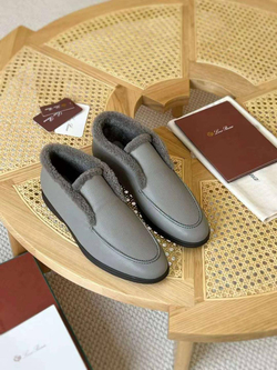 Высокие лоферы Loro Piana