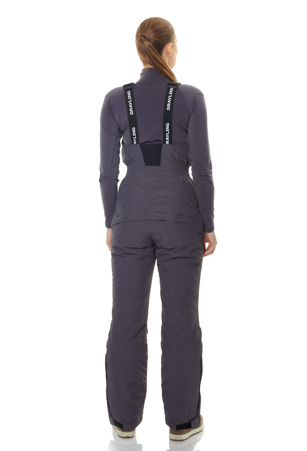 Костюм женский Ангара -35 (графит, лосось) GRAYLING