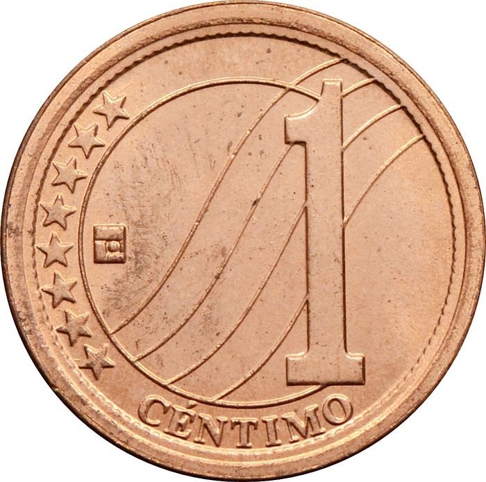 1 сентимо 2009 Венесуэла