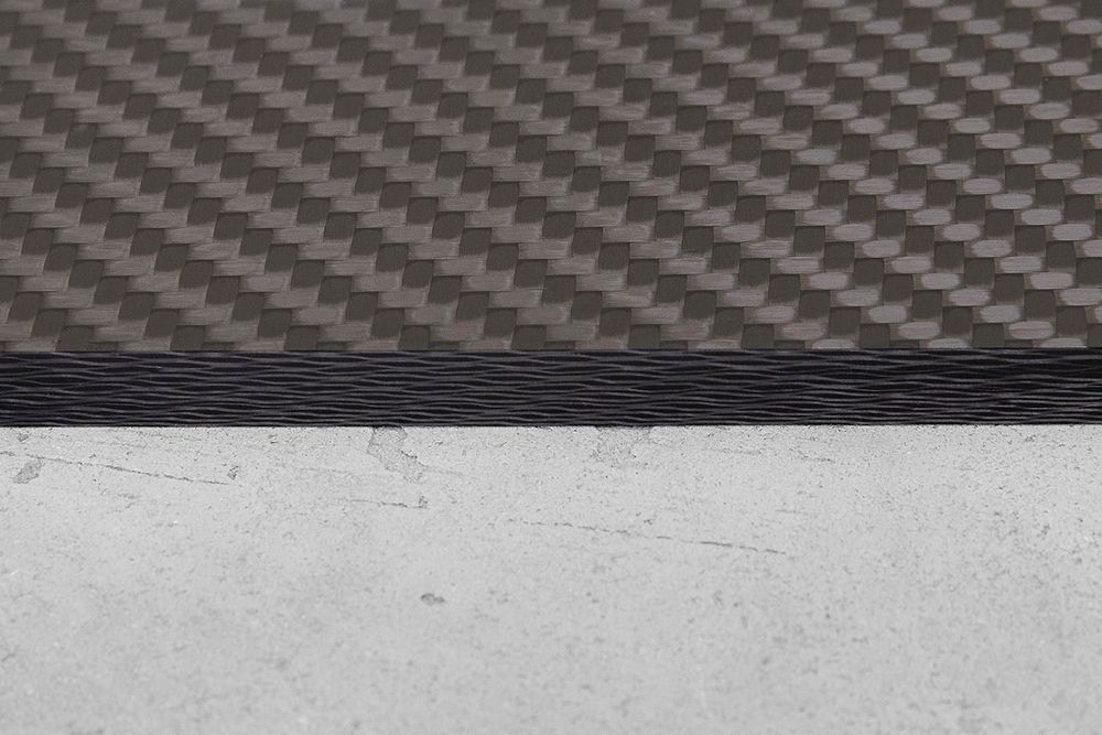Карбон twill 12K, плашка 140x80x8мм