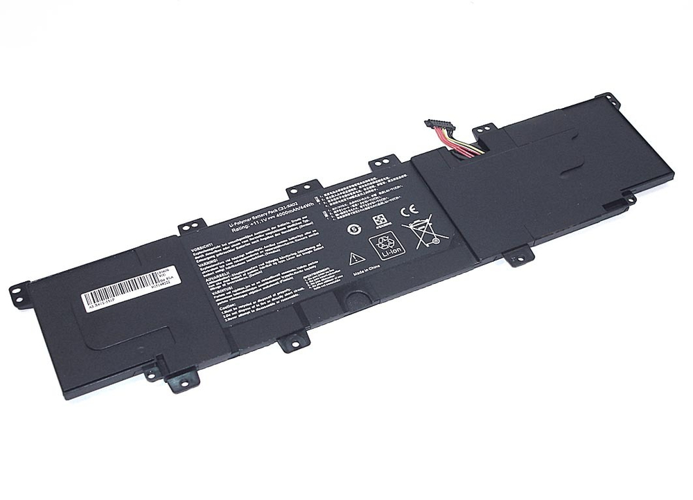 Аккумуляторная батарея для ноутбука Asus X402 11.1V 4000mAh OEM черная