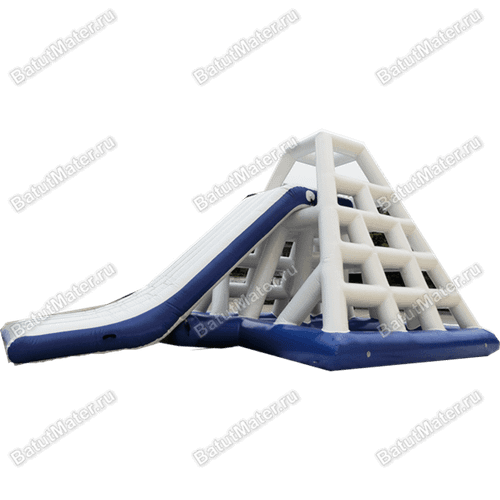 Модуль надувная горка «Айсберг», 9,5×4,5×4,5 м