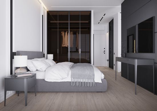 Консоль Type oak 2 ящика ширина 140 см (черный)