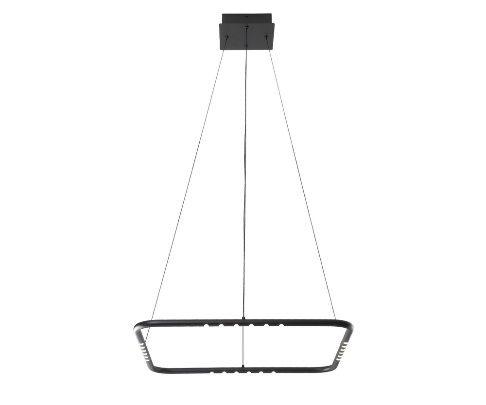 Подвес диммируемый Магни черный w60*60 h200 Led 24W (4000K) с пультом ДУ