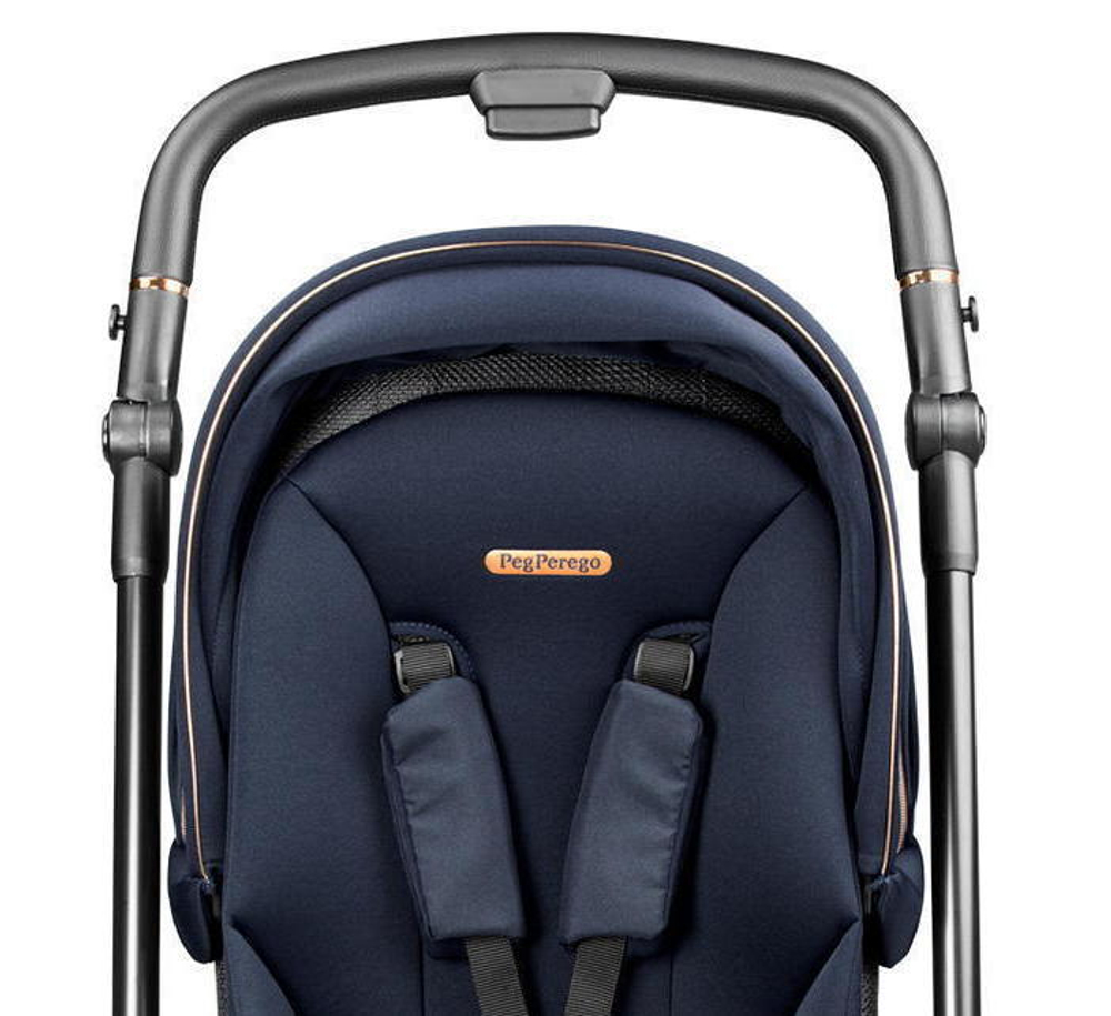 Коляска Peg Perego Veloce TC New Belvedere 2 в 1 Blue Shine