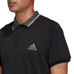 Мужское поло теннисное Adidas M T Freelift Polo - black/grey three