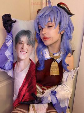 Мини дакимакура Чимин из БТС | BTS арт. M1091, 60х20 см