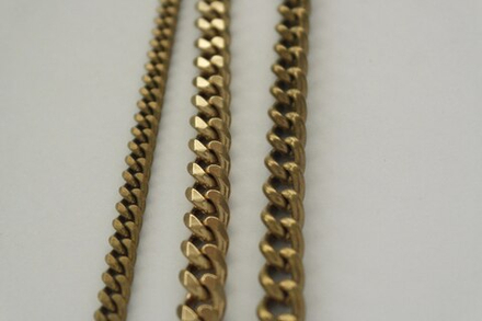 Цепь латунная